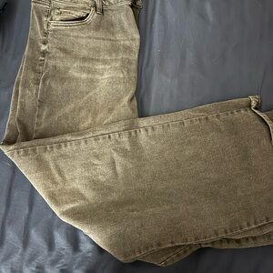 Stylish Olive Green Jeans